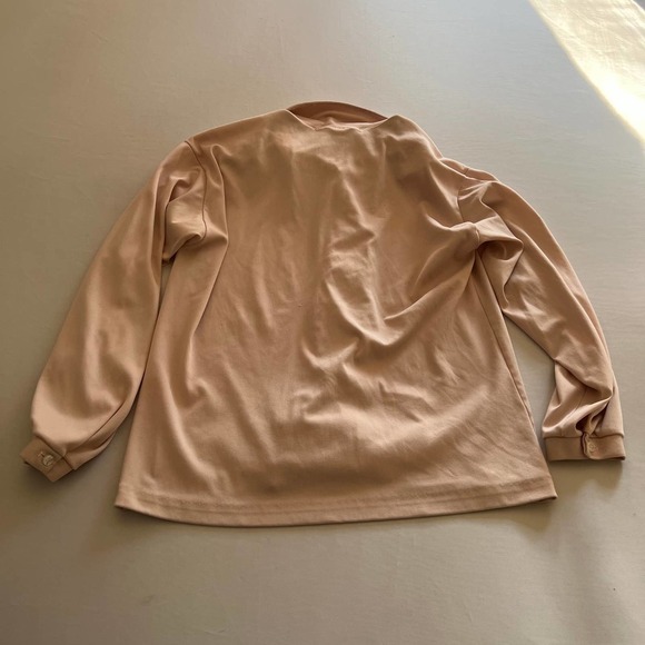 Vintage queen casuals light pink button down L - Picture 2 of 8